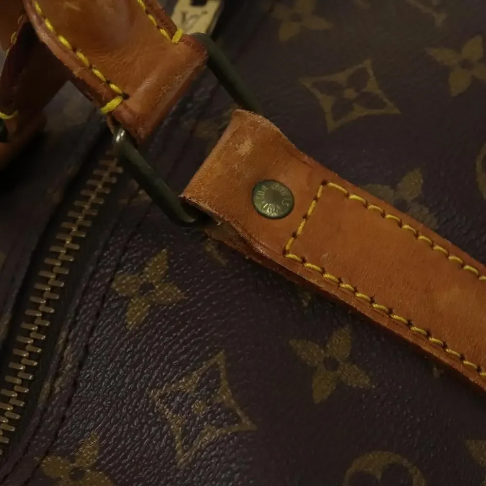 LOUIS VUITTON Monogram Keepall Bandouliere 60 Boston Bag M41412